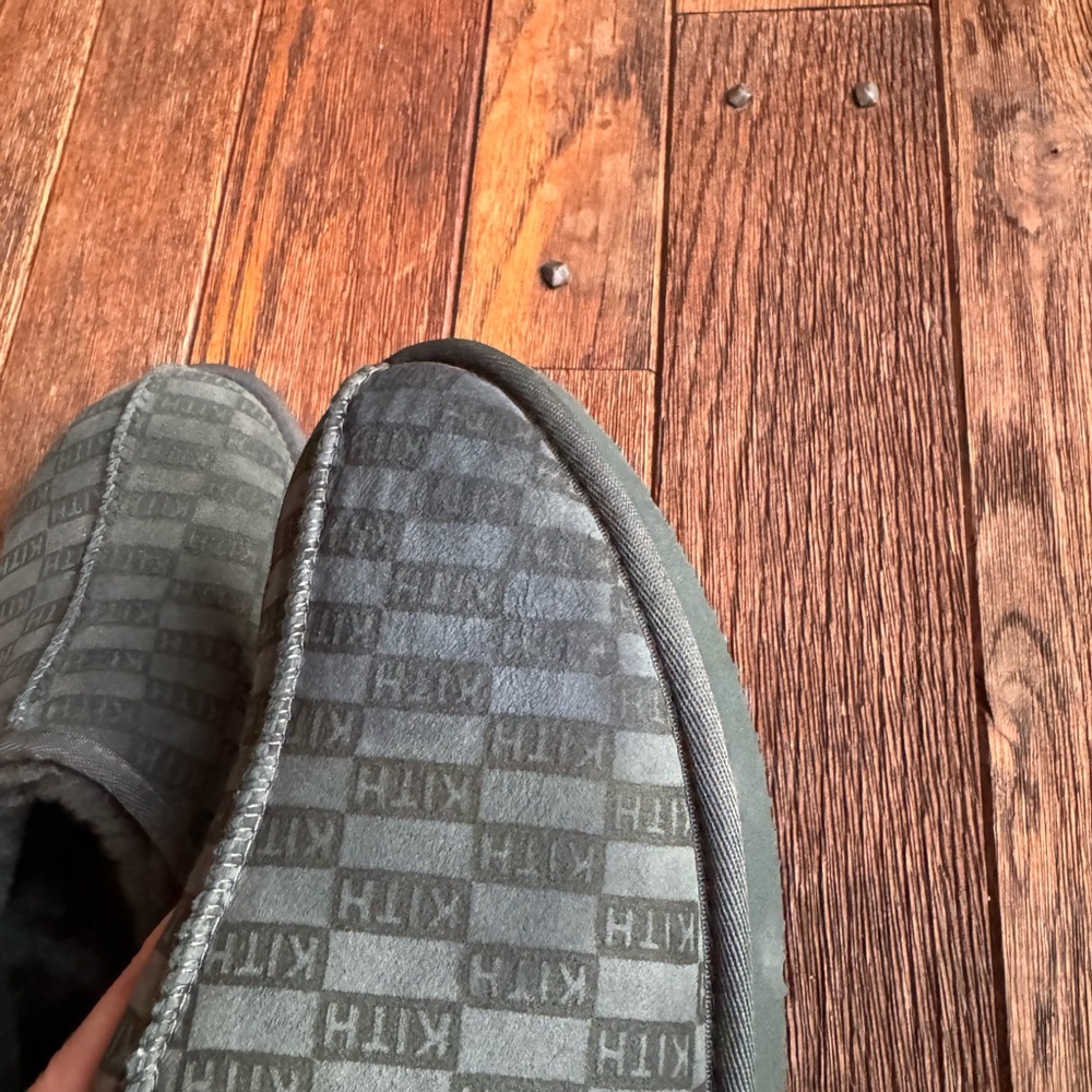 Kith Monogrammed Shearling Slippers - image 7